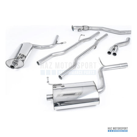 Milltek Sport Non-Resonated (Louder) Cat Back Exhaust – Audi A4 1.8T B6 Quattro (2003–2005) – photo 1