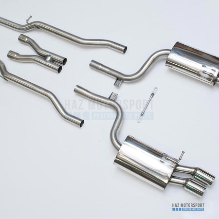 Milltek Sport Non-Resonated (Louder) Cat Back Exhaust – Audi S4 B7 (2004–2009) – photo 1
