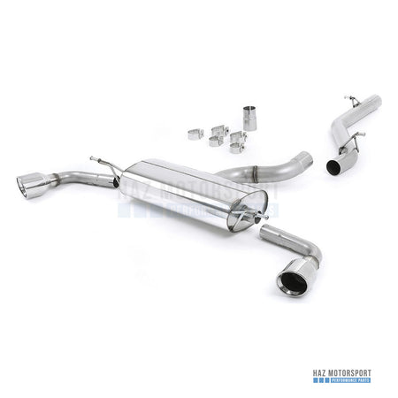 Milltek Sport Non-Resonated (Louder) Cat Back Exhaust – Audi TT Mk2 3.2 Quattro (2006–2010) – photo 1