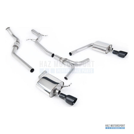 Milltek Sport Non-Resonated (Louder) Cat Back Exhaust – Audi A4 2.0 B8 S line (Tiptronic) (2008–2011) – photo 1