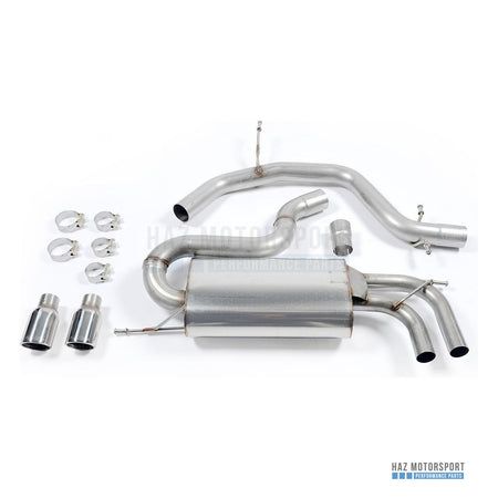 Milltek Sport Non-Resonated (Louder) Cat Back Exhaust – Seat Leon Cupra 2.0T FSI (2006–2011) – photo 1