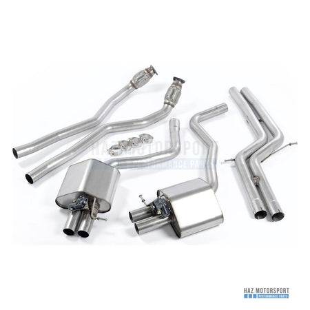 Milltek Sport Non-Resonated (Louder) Cat Back Exhaust – Audi RS6/RS7 C7 (2013–2018) – photo 1