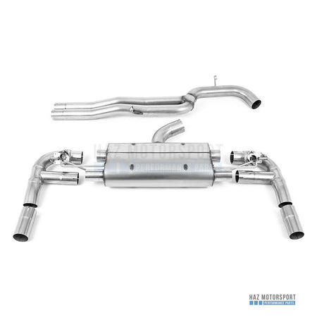 Milltek Sport Non-Resonated (Louder) Cat Back Exhaust – Audi RS3 8V (2017 on) – photo 1