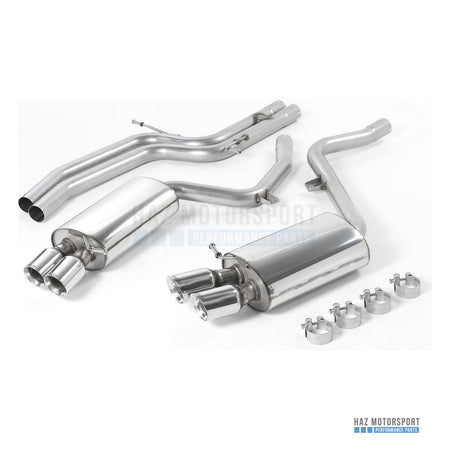 Milltek Sport Non-Resonated (Louder) Cat Back Exhaust – Audi S5 V8 (2007–2011) – photo 1