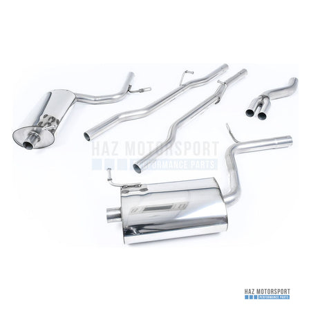 Milltek Sport Non-Resonated (Louder) Cat Back Exhaust – Audi A4 2.0 B7 Quattro/DTM (2005–2008) – photo 1
