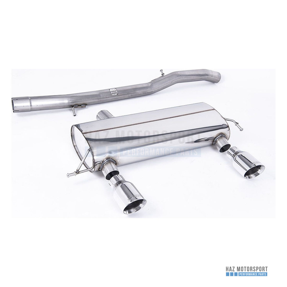 Milltek Sport Non-Resonated (Louder) Cat Back Exhaust – Audi TT Mk1 225 Quattro (1998–2006) – photo 1