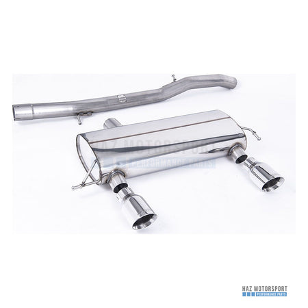 Milltek Sport Non-Resonated (Louder) Cat Back Exhaust – Audi TT Mk1 225 Quattro (1998–2006) – photo 1
