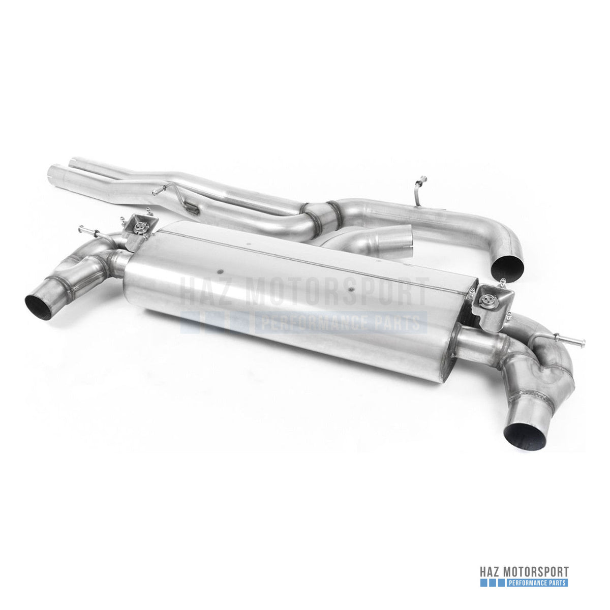 Milltek Sport Non-Resonated (Louder) Cat Back Exhaust – Audi RS3 8V Facelift (2017 on) – photo 1
