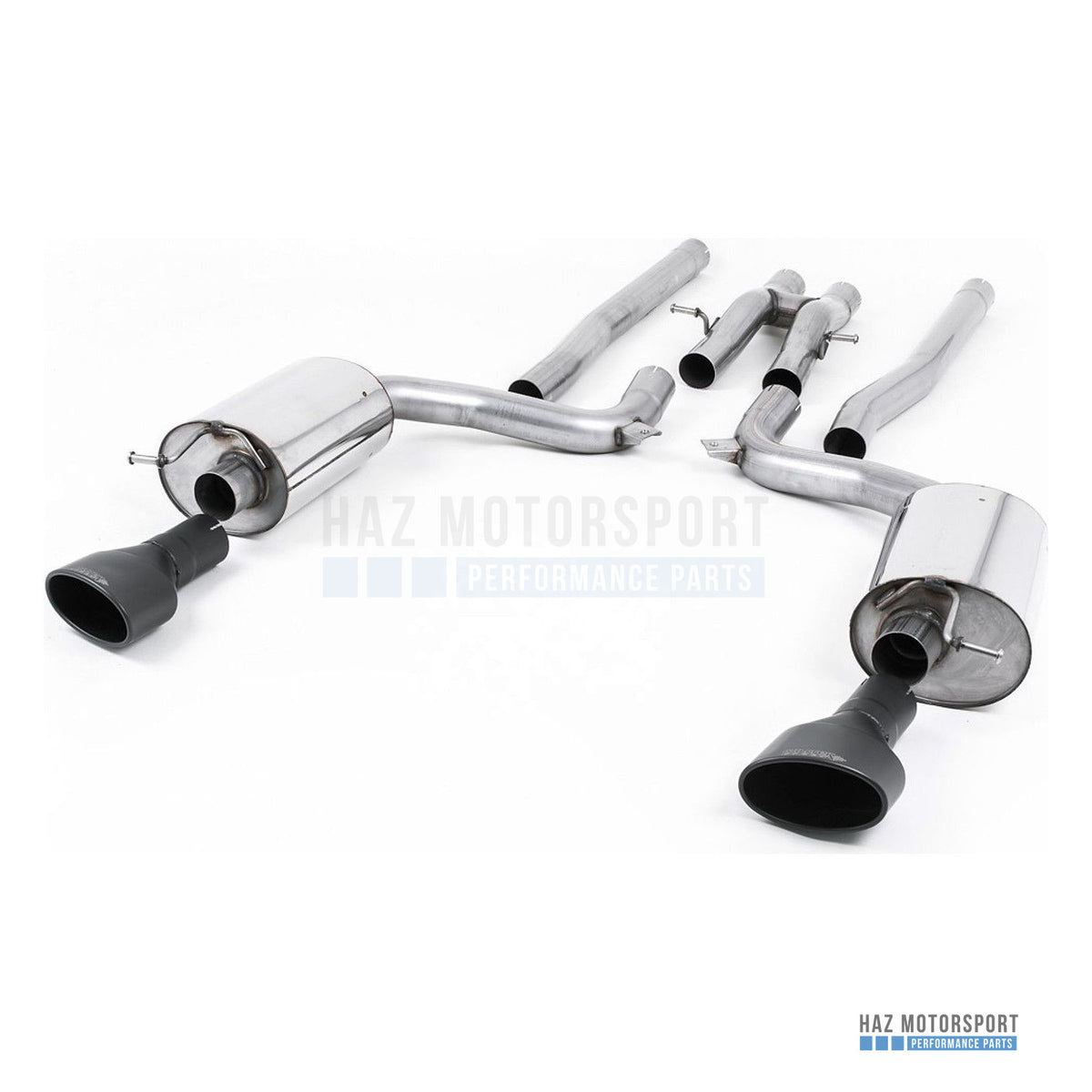 Milltek Sport Non-Resonated (Louder) Cat Back Exhaust – Audi RS6 C6 (2008–2010) – photo 2
