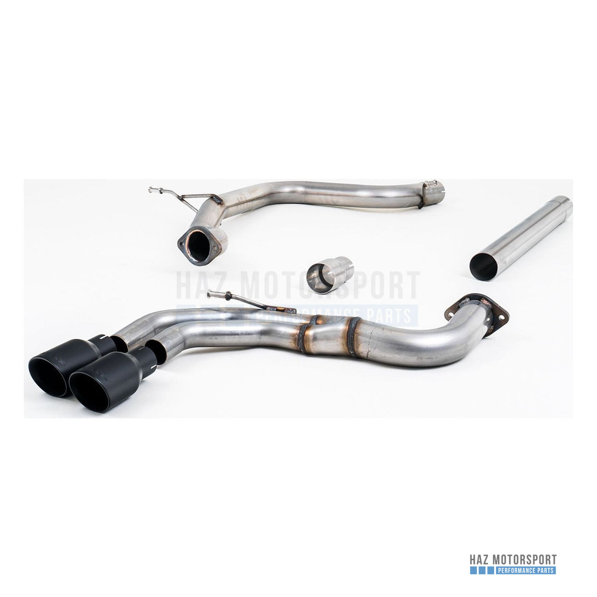 Milltek Sport Non-Resonated (Louder) Cat Back Exhaust – Audi A3 2.0 TDI MQB (2013–2020) – photo 2