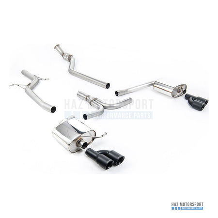 Milltek Sport Non-Resonated (Louder) Cat Back Exhaust – Audi A4 2.0 B8 S line (Manual) (2008–2011) – photo 2