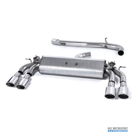 Milltek Sport Non-Resonated (Louder) Cat Back Exhaust – Audi S3 8V.2 Sportback (2013–2020) – photo 2