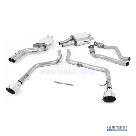Milltek Sport Non-Resonated (Louder) Cat Back Exhaust – Audi S5 B8 (S tonic) (2009–2011) – photo 3