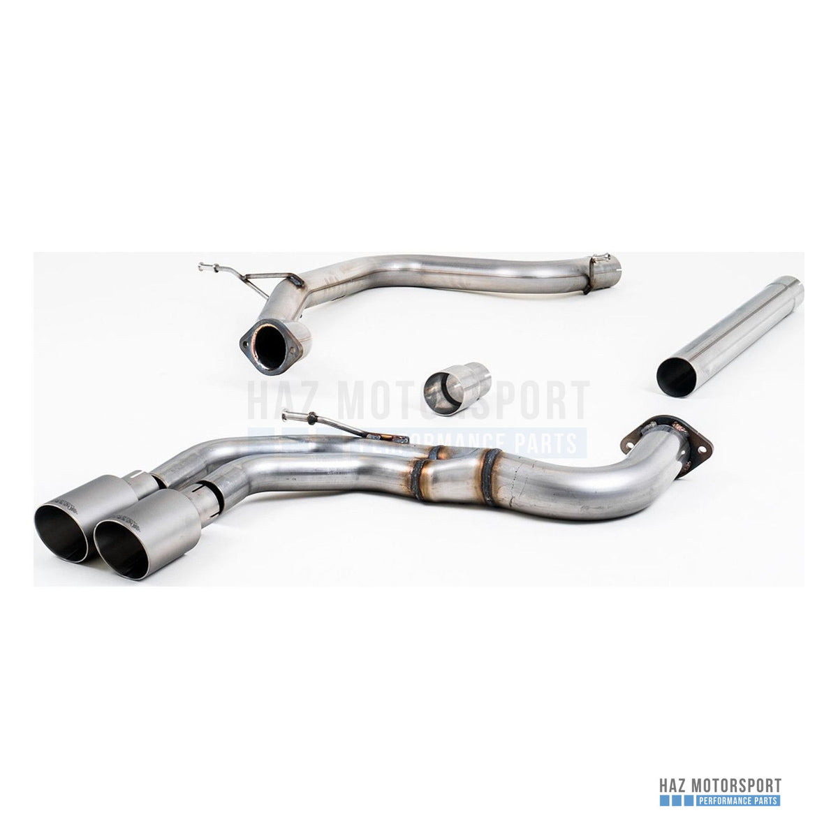 Milltek Sport Non-Resonated (Louder) Cat Back Exhaust – Audi A3 2.0 TDI MQB (2013–2020) – photo 3