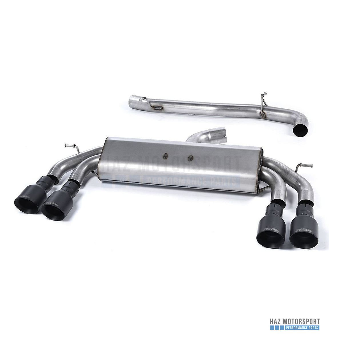 Milltek Sport Non-Resonated (Louder) Cat Back Exhaust – Audi S3 8V/8V.2 Sportback Non GPF (2013–2018) – photo 3