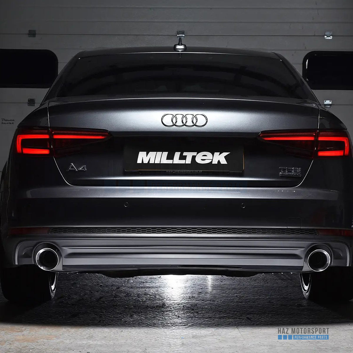 Milltek Sport Non-Resonated (Louder) Cat Back Exhaust – Audi A4 2.0 B9 Quattro (2016 on) – photo 3
