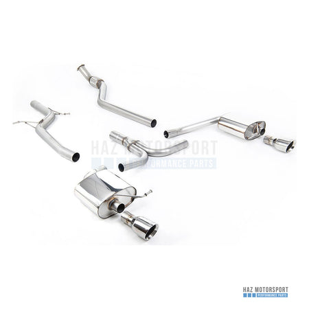 Milltek Sport Non-Resonated (Louder) Cat Back Exhaust – Audi A4 2.0 B8 S line (Manual) (2008–2011) – photo 3
