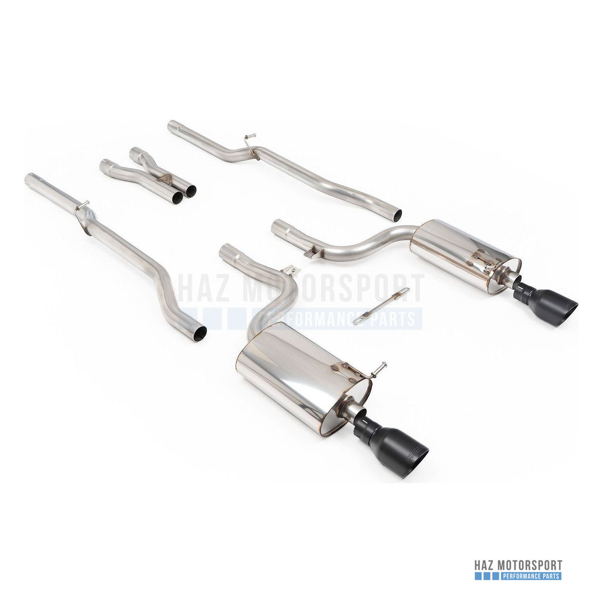 Milltek Sport Non-Resonated (Louder) Cat Back Exhaust – Audi S4 B6 (2003–2005) – photo 3