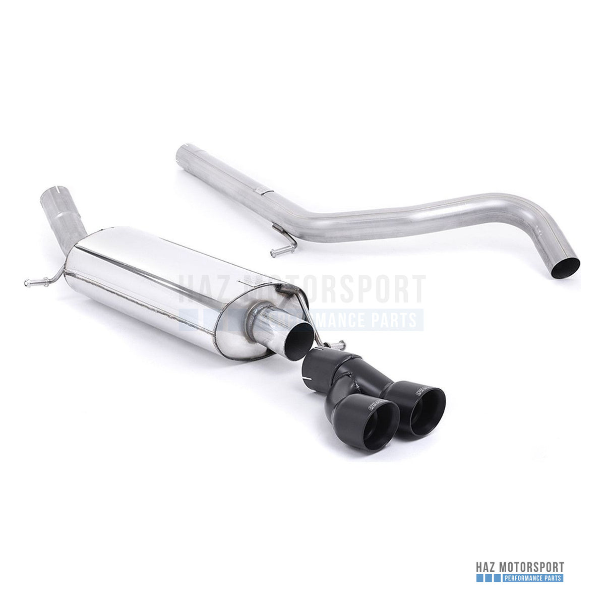 Milltek Sport Non-Resonated (Louder) Cat Back Exhaust – Audi A1 1.4 TFSI (2010–2015) – photo 3