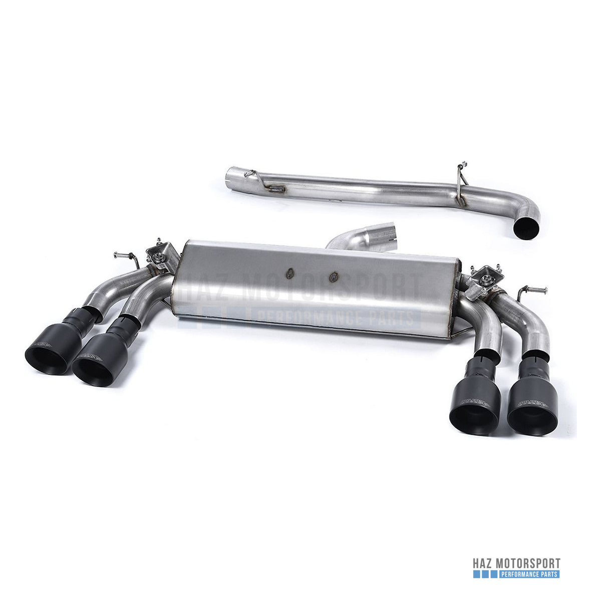 Milltek Sport Non-Resonated (Louder) Cat Back Exhaust – Audi S3 8V.2 Sportback (2013–2020) – photo 3