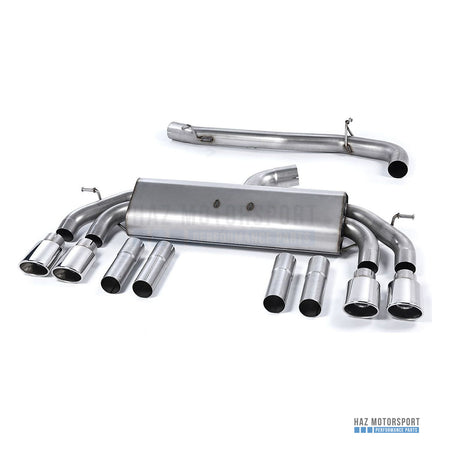 Milltek Sport Non-Resonated (Louder) Cat Back Exhaust – Audi S3 8V/V.2 (2013–2018) – photo 3