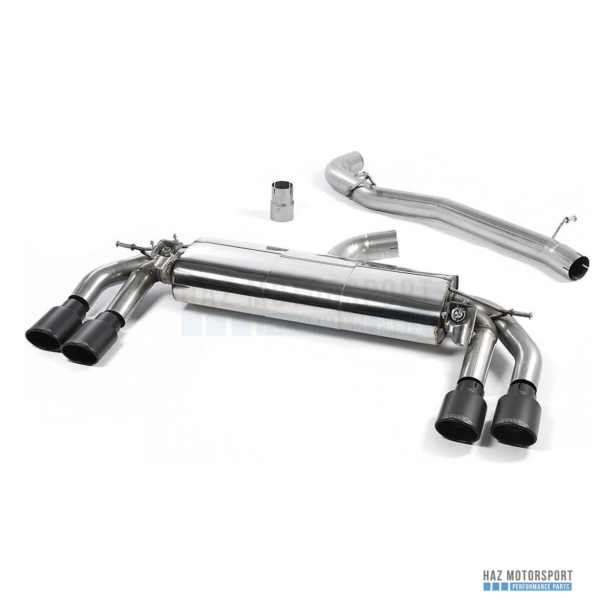 Milltek Sport Non-Resonated (Louder) Cat Back Exhaust – Audi TTS Mk3 (2015 on) – photo 3