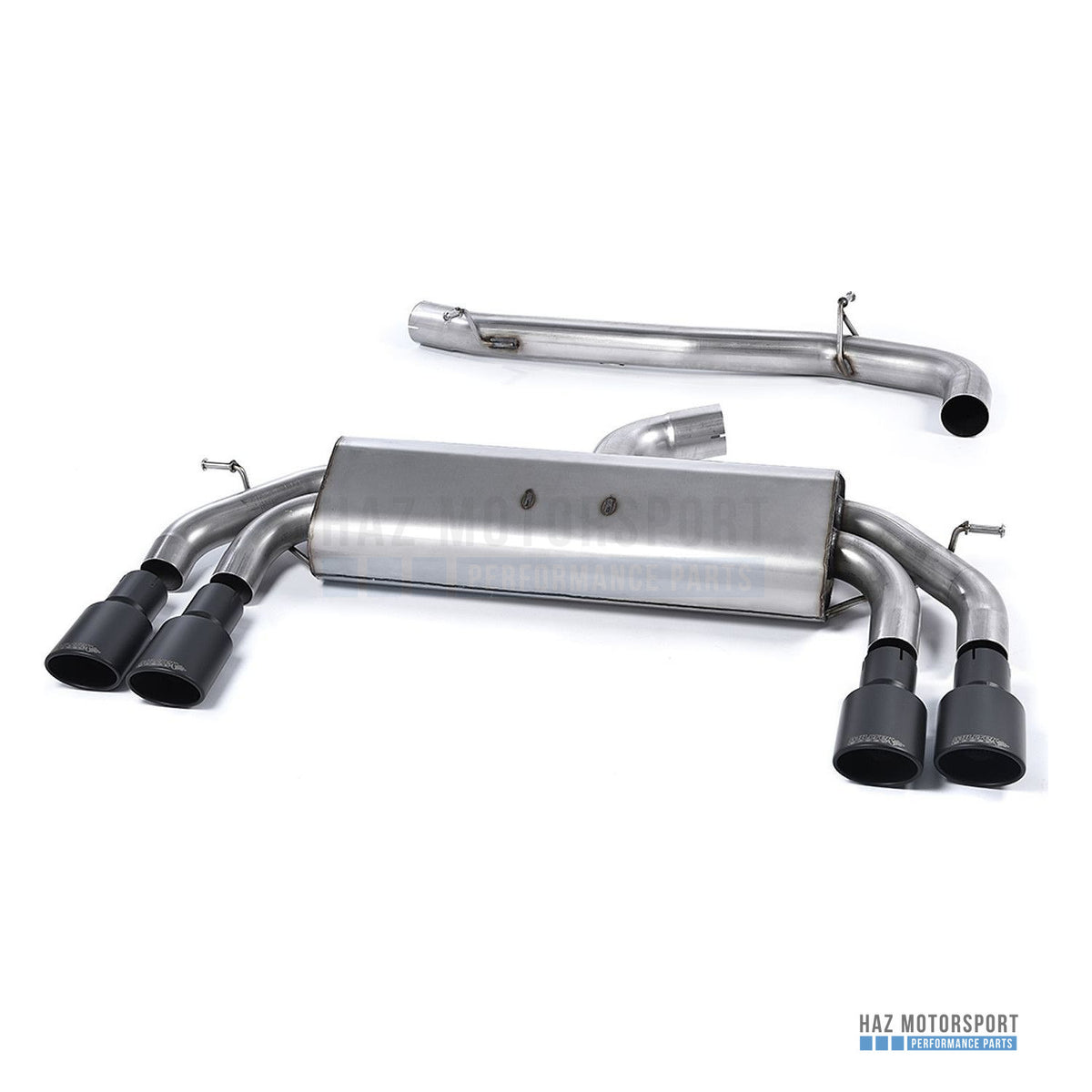 Milltek Sport Non-Resonated (Louder) Cat Back Exhaust – Audi S3 8V/8V.2 Sportback Non GPF (2013–2018) – photo 4