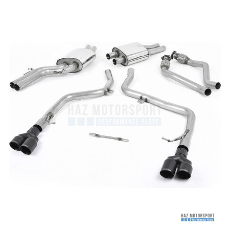 Milltek Sport Non-Resonated (Louder) Cat Back Exhaust – Audi S5 B8 (S tonic) (2009–2011) – photo 4