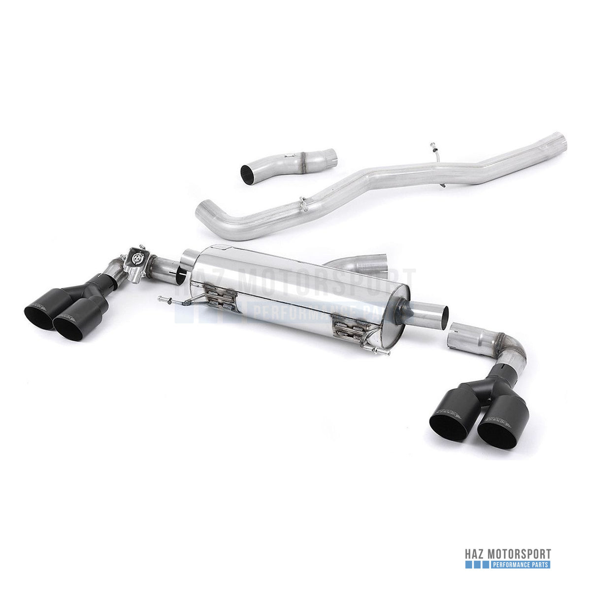 Milltek Sport Non-Resonated (Louder) Cat Back Exhaust – Audi S1 (2014–2018) – photo 4