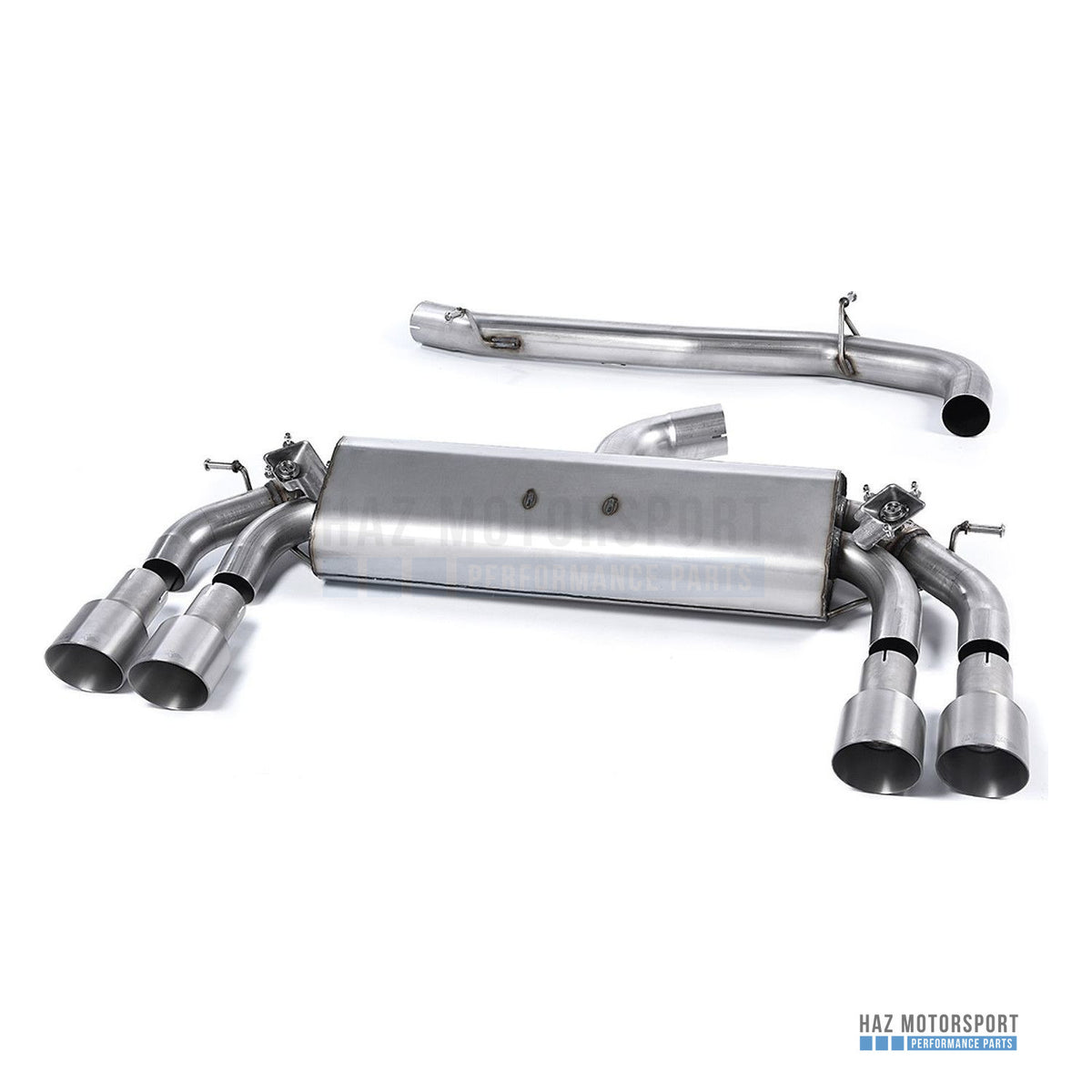 Milltek Sport Non-Resonated (Louder) Cat Back Exhaust – Audi S3 8V.2 Sportback (2013–2020) – photo 5