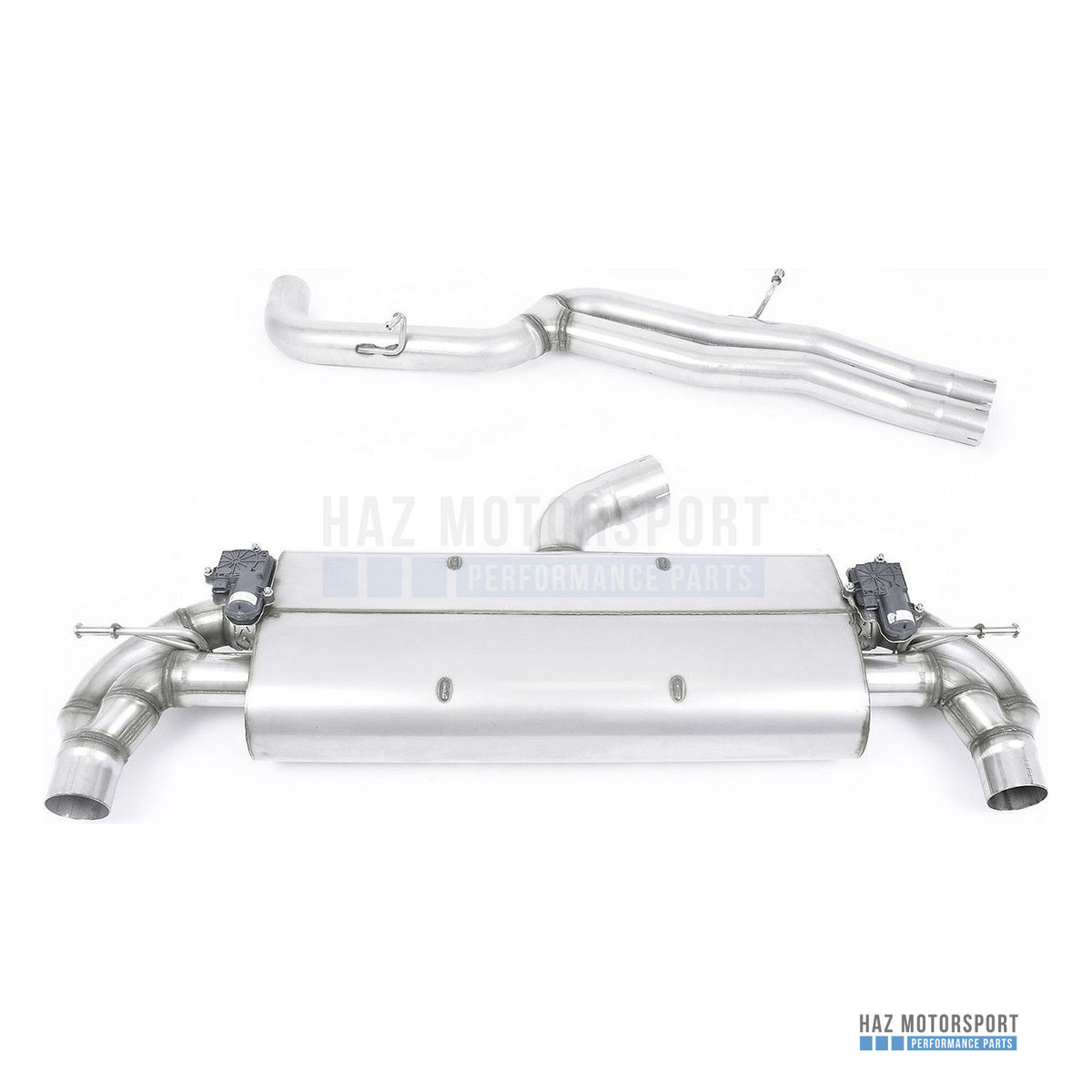 Milltek Sport Non-Resonated (Louder) Cat Back Exhaust – Audi TTRS Mk3 Quattro (2016 on) – photo 5