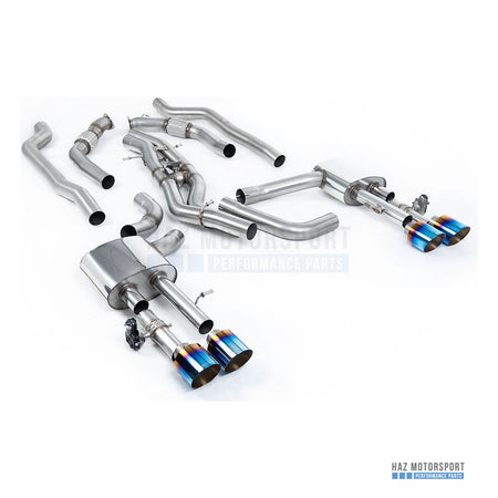 Milltek Sport Non-Resonated (Louder) Cat Back Exhaust – Audi S8 D5 V8 (2020 on) – photo 5
