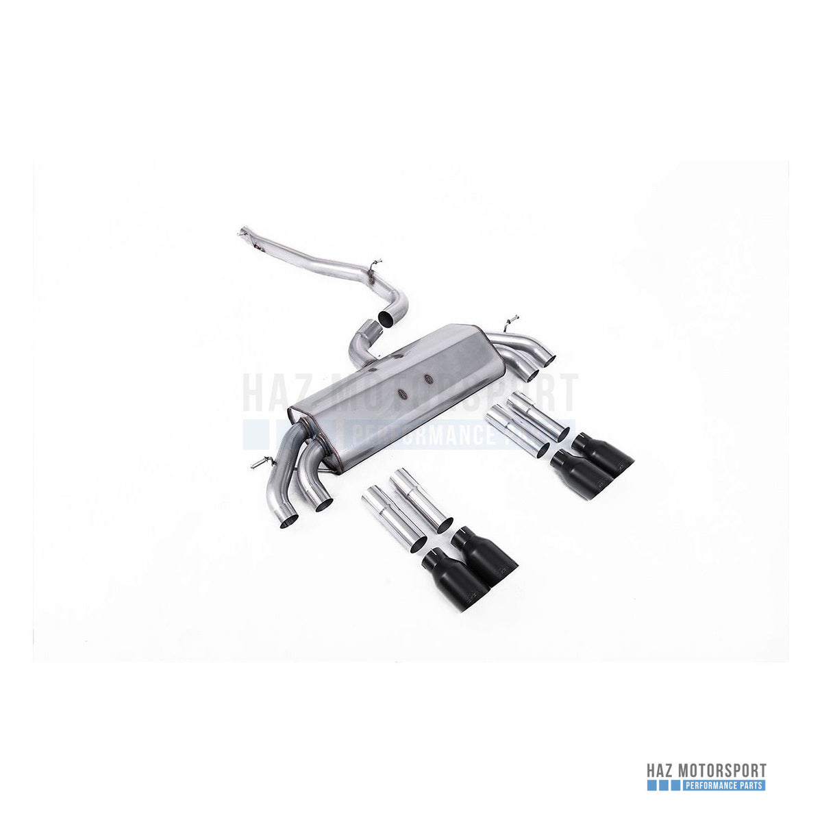 Milltek Sport Non-Resonated (Louder) Cat Back Exhaust – Audi S3 8V/V.2 (2013–2018) – photo 5
