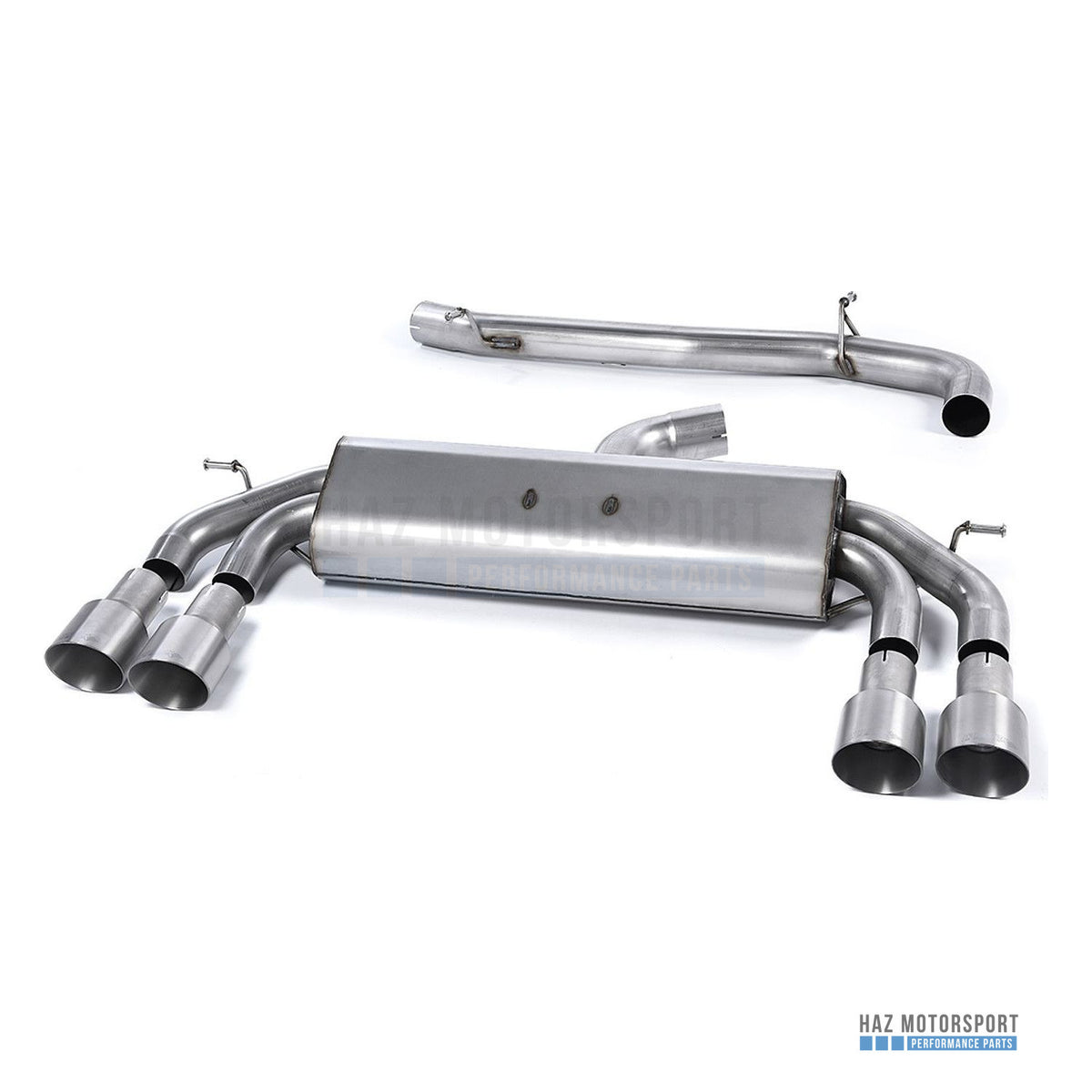 Milltek Sport Non-Resonated (Louder) Cat Back Exhaust – Audi S3 8V/8V.2 Sportback Non GPF (2013–2018) – photo 5