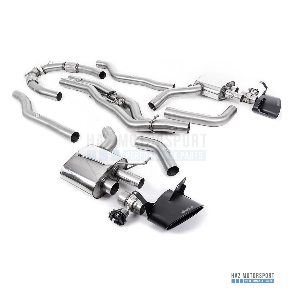 Milltek Sport Non-Resonated (Louder) Cat Back Exhaust – Audi RS6/RS7 C8 (2019 on) – photo 6