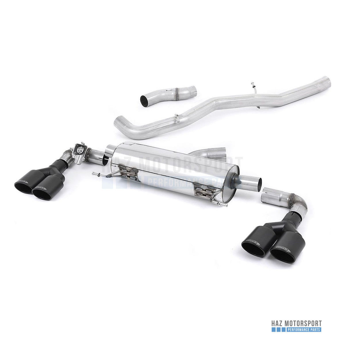 Milltek Sport Non-Resonated (Louder) Cat Back Exhaust – Audi S1 (2014–2018) – photo 6