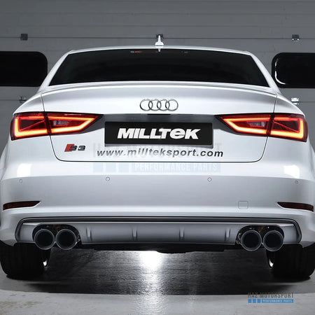Milltek Sport Non-Resonated (Louder) Cat Back Exhaust – Audi S3 8V.2 (2013–2020) – photo 7