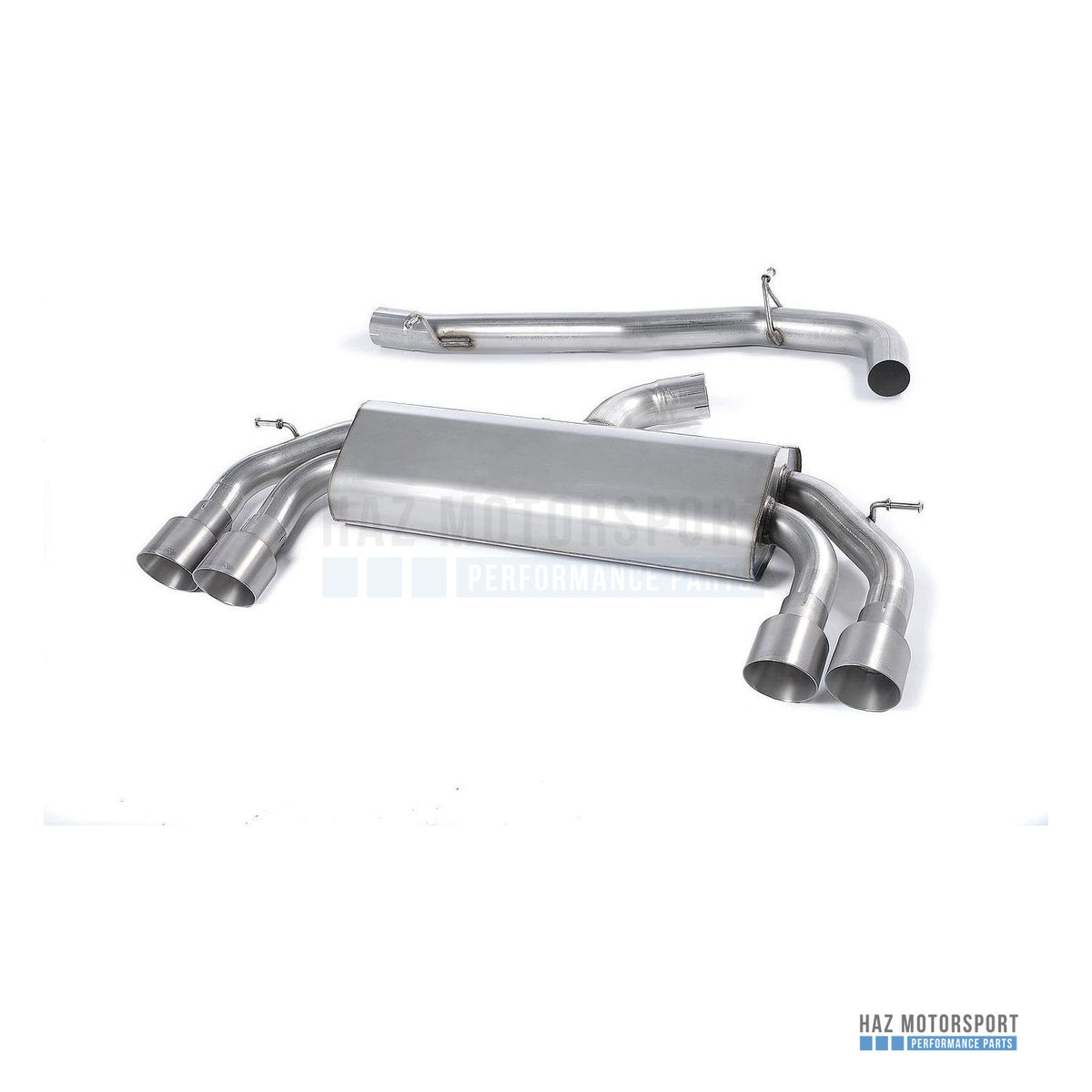 Milltek Sport Non-Resonated (Louder) Cat Back Exhaust – Audi S3 8V/8V.2 (2013–2018) – photo 7