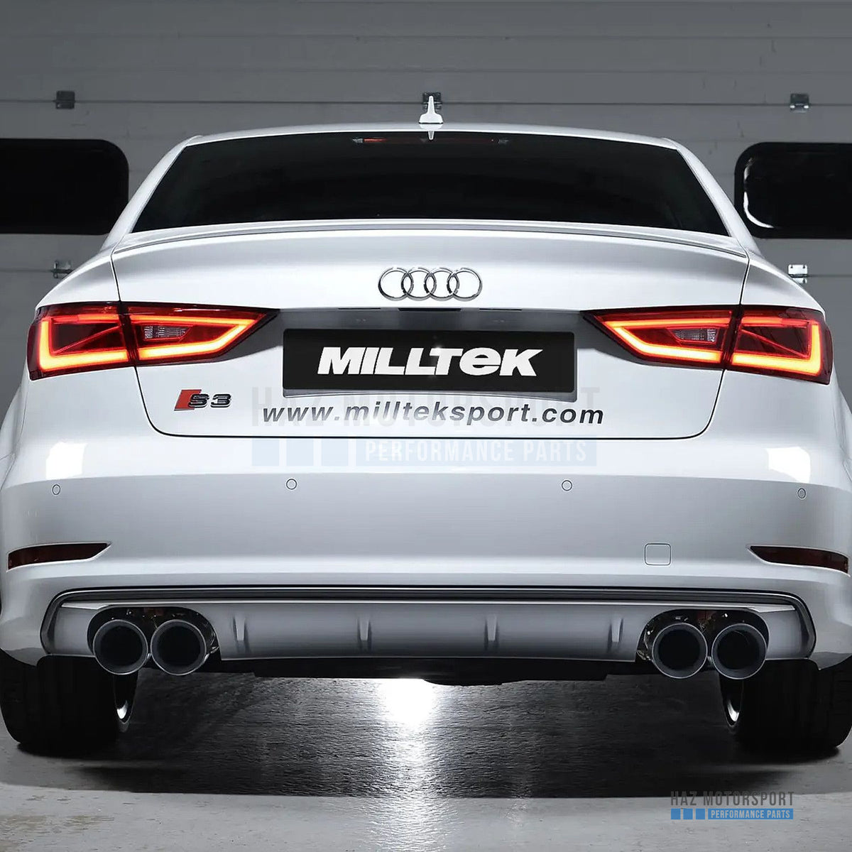 Milltek Sport Non-Resonated (Louder) Cat Back Exhaust – Audi S3 8V/V.2 (2013–2018) – photo 8