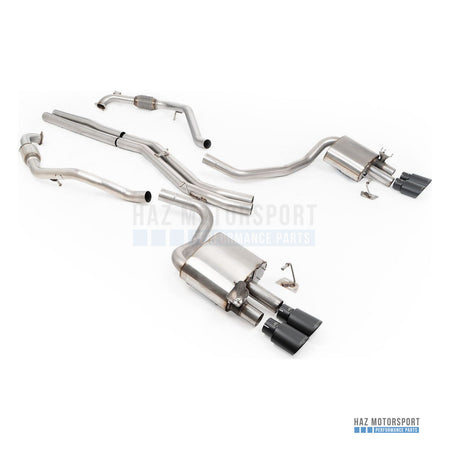Milltek Sport Non-Resonated (Louder) Cat Back Exhaust – Audi S4/S5 B9 Sport Diff without Brace Bars (2017 on) – photo 8