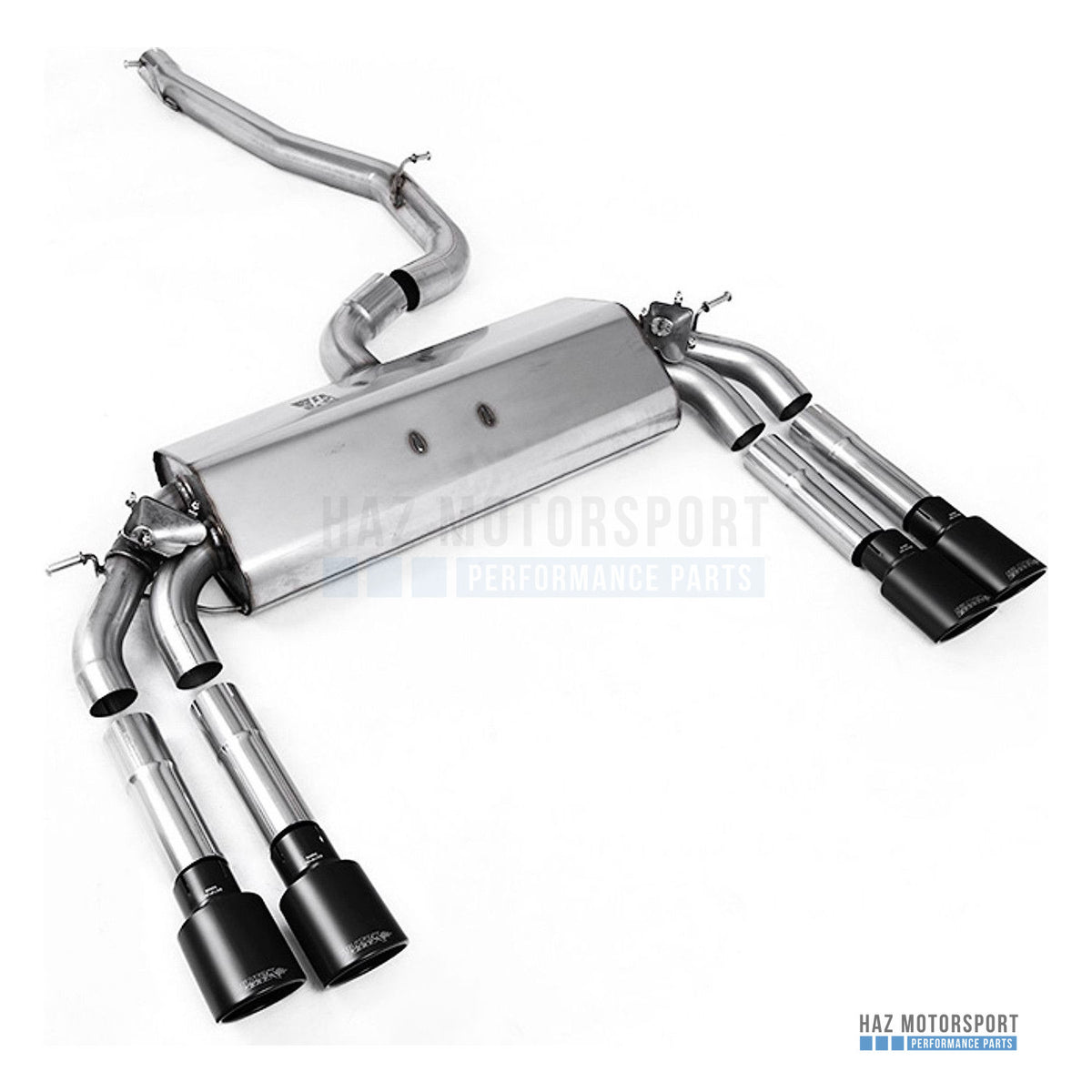 Milltek Sport Non-Resonated (Louder) Cat Back Exhaust – Audi S3 8V.2 (2013–2020) – photo 9