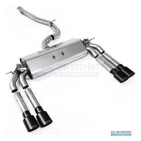 Milltek Sport Non-Resonated (Louder) Cat Back Exhaust – Audi S3 8V.2 (2013–2020) – photo 9