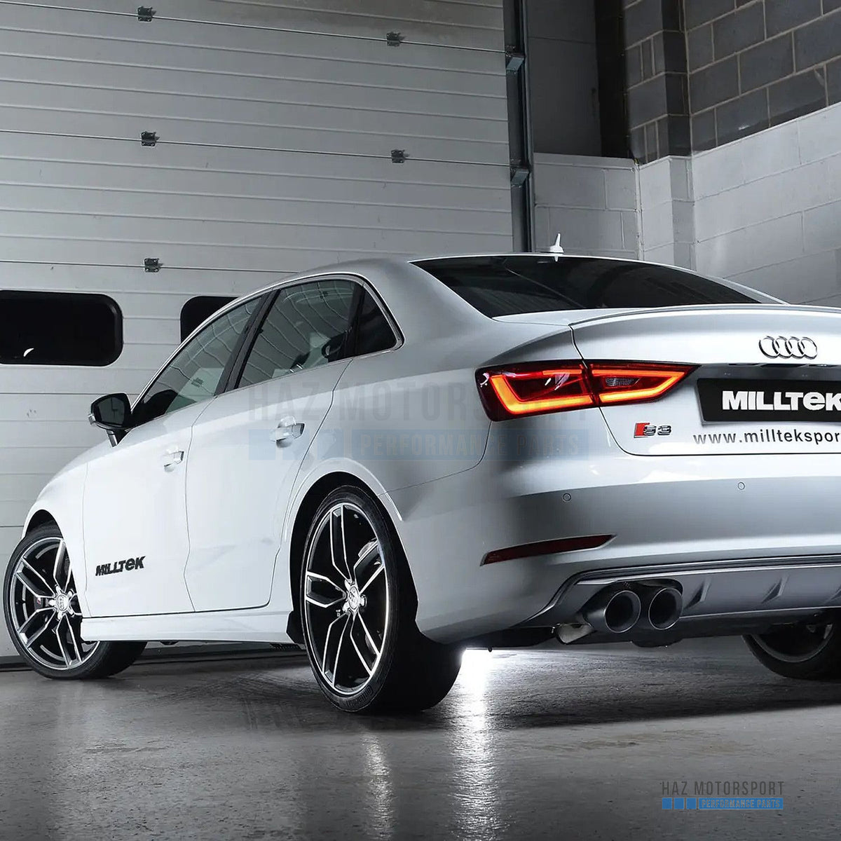 Milltek Sport Non-Resonated (Louder) Cat Back Exhaust – Audi S3 8V/V.2 (2013–2018) – photo 9
