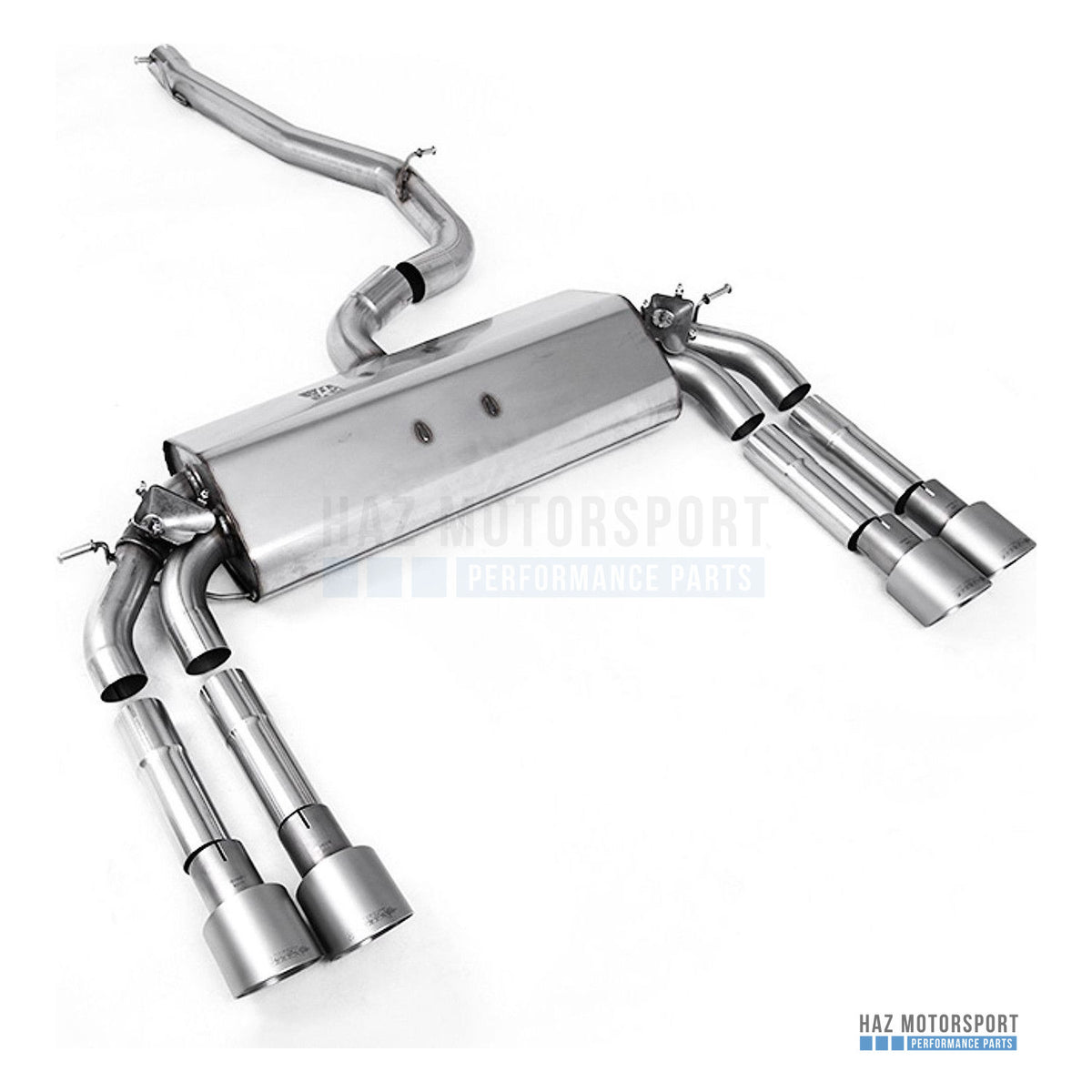 Milltek Sport Non-Resonated (Louder) Cat Back Exhaust – Audi S3 8V.2 (2013–2020) – photo 11