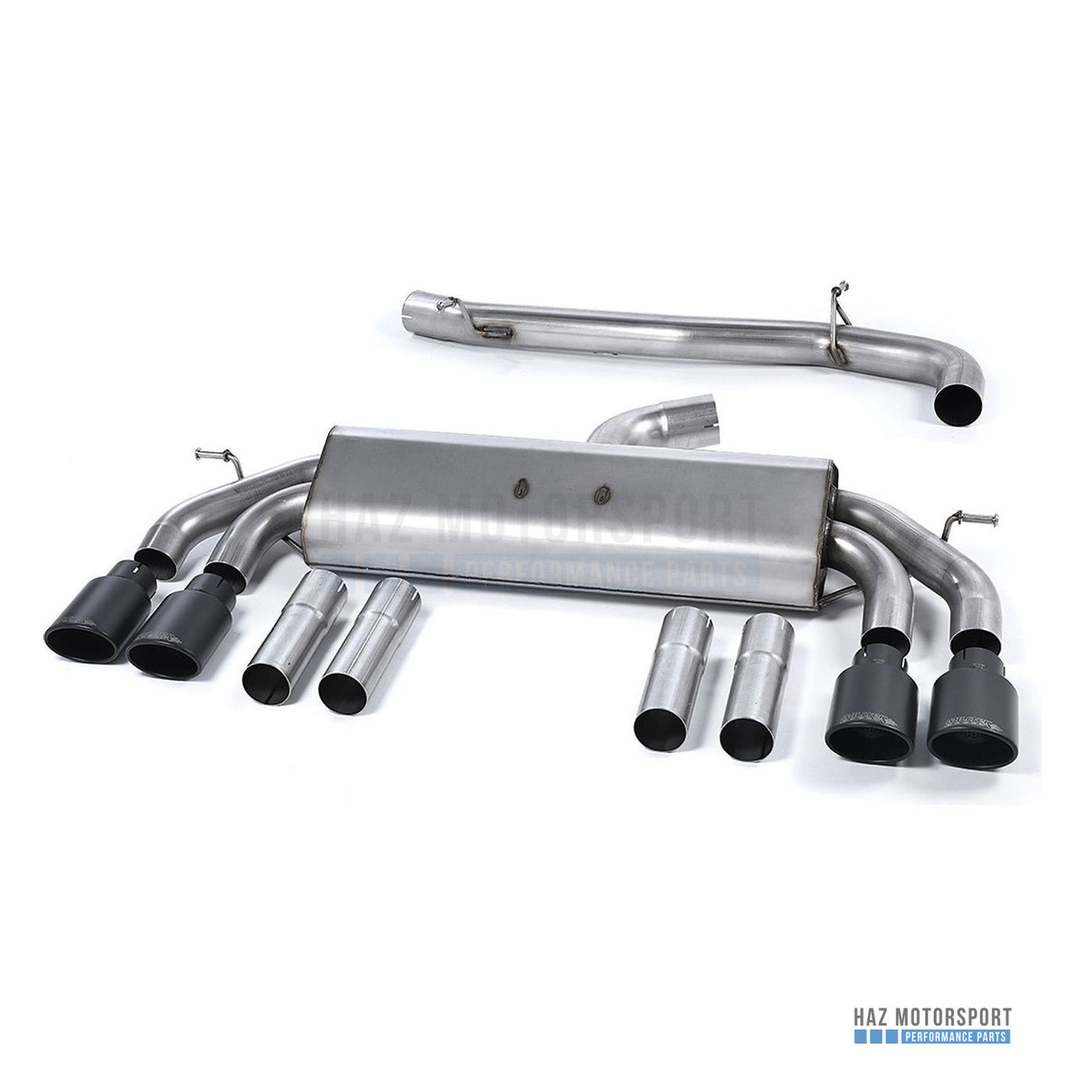 Milltek Sport Non-Resonated (Louder) Cat Back Exhaust – Audi S3 8V/V.2 (2013–2018) – photo 12