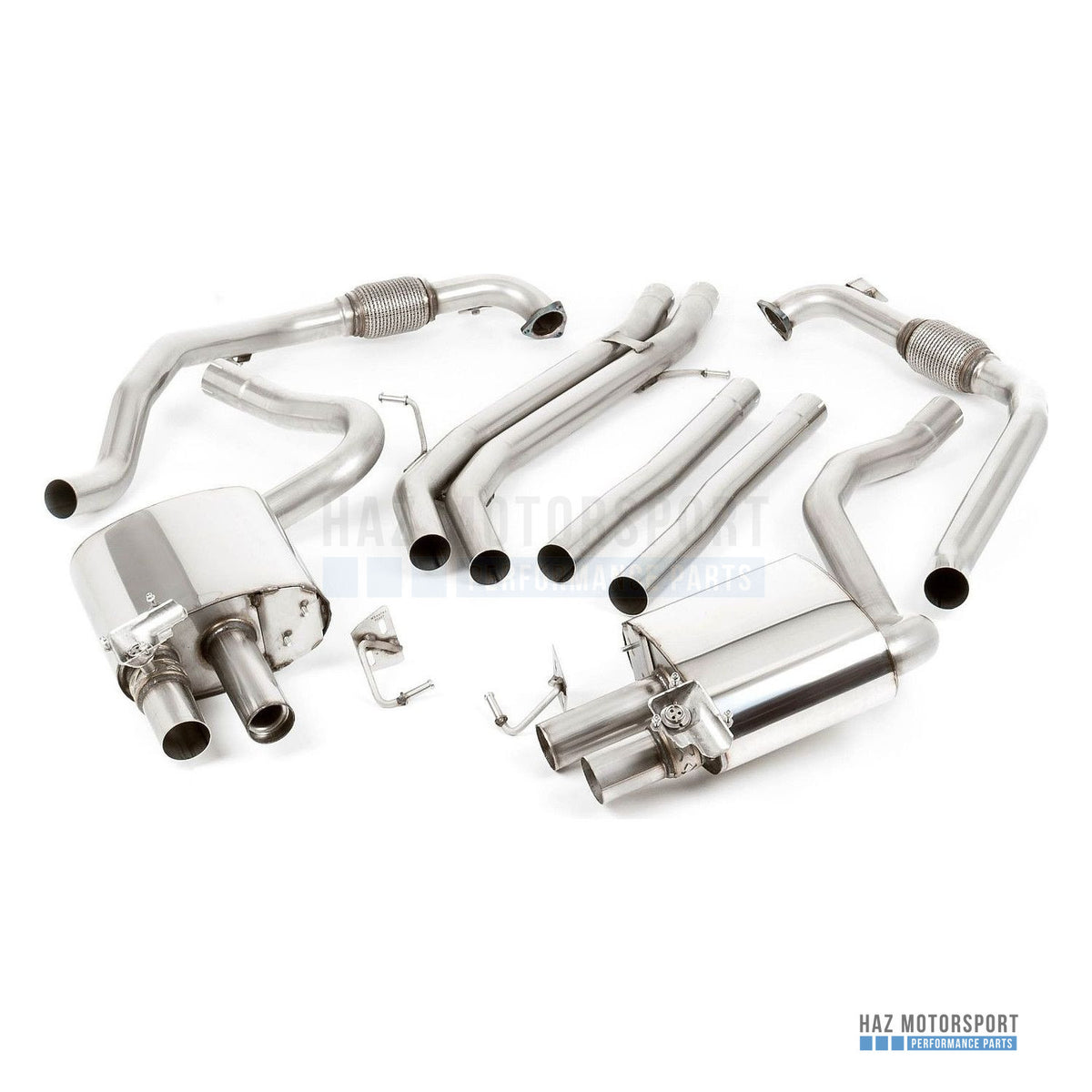 Milltek Sport Non-Resonated (Louder) Cat Back Exhaust – Audi S5 B9 Coupe/Cabriolet Non Sport Diff models (2017 on) – photo 13