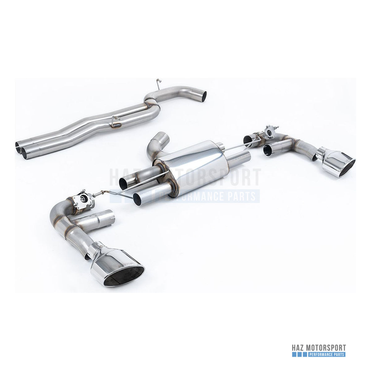 Milltek Sport Non-Resonated (Louder) Cat Back Exhaust – Audi RS3 8V Facelift (2017 on) – photo 15
