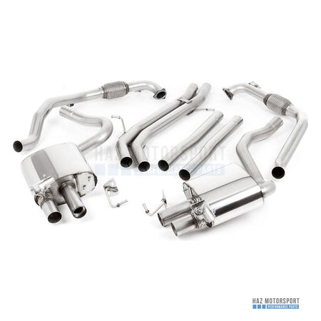 Milltek Sport Non-Resonated (Louder) Cat Back Exhaust – Audi S4 B9 Non sport Diff models (2016 on) – photo 17