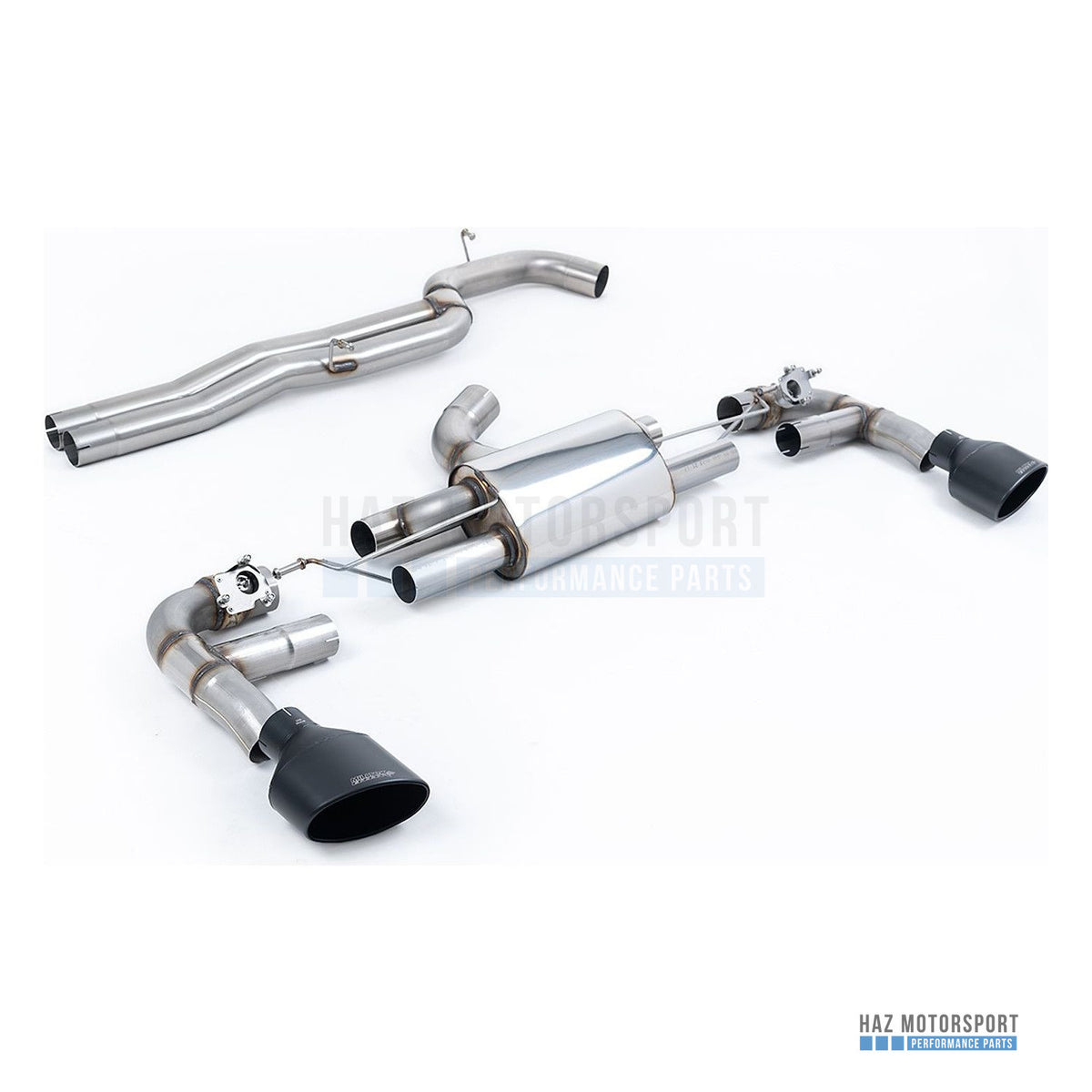 Milltek Sport Non-Resonated (Louder) Cat Back Exhaust – Audi RS3 8V Facelift (2017 on) – photo 18