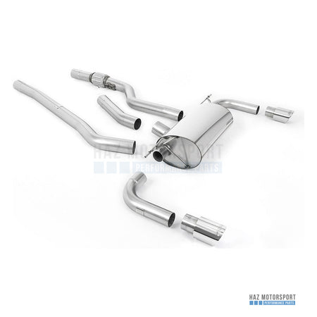 Milltek Sport Non-Resonated (Louder) Cat Back Exhaust – BMW 4 Series F32 428i Auto (2014–2016) – photo 1